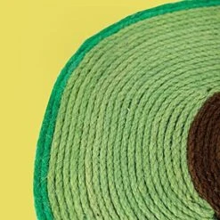 Cat Scratch Pad Cat Scratchers Handmade Scratch Board With Hanging Rope Home Decor Cat Scratcher Mat Cute Food Shaped Cats Scratching Playing (Color : Pineapple) -Purritos Shop 51akaOm0QiL