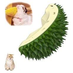 Durian Multifunctional Toys,Durian Cat Scratcher,Massaging And Removing Floating Hair Cat Dog Mint Toys (Yellow) 17 Durian Multifunctional Toys,Durian Cat Scratcher,Massaging And Removing Floating Hair Cat Dog Mint Toys (Yellow) -Purritos Shop 51bvLDgyWL