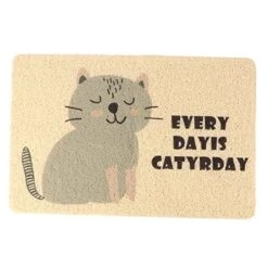 POPETPOP 1pc Pet Cat Litter Mat Electric Litter Box Outdoor Seat Cushion Outdoor Litter Box Cat Litter Box Mat Scatter Control Dog Mat For Food And Water Dog Bowl Mat Cat Feeding Mat Soft