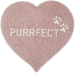 Bone Dry DII Braided Pet Mat Collection 100% Cotton, Oval Shape, Gray Good Kitty -Purritos Shop 51e3o1OEV1L. AC