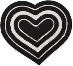 Bone Dry DII Braided Pet Mat Collection 100% Cotton, Oval Shape, Gray Good Kitty -Purritos Shop 51f0ck3Xa7L. AC