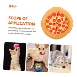 Mipcase 5pcs Cat Nest Large Pet Bed Soft Mattresses Large Outdoor Mat Dog Bed Small Dog Cushion Dog Round Bed Cloth Kitten Beds Squeaky Cat Bed Cat Toys Winter Food Outdoor Cat Houses -Purritos Shop 51gIGC2fNHL