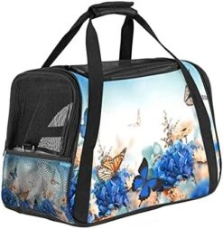 Pet Carrier Cute Cartoon Rolls And Sushi In Kawaii Japanese Food Soft-Sided Pet Travel Carriers For Cats,Dogs Puppy Comfort Portable Foldable Pet Bag Airline Approved -Purritos Shop 51hOJYvBsaS. AC