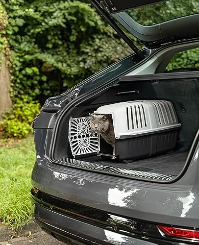 Lionto Plastic Transport Box For Dogs And Cats 48 X 31.5 X 33 Cm Anthracite 5 Lionto Plastic Transport Box For Dogs And Cats 48 X 31.5 X 33 Cm Anthracite - Image 3