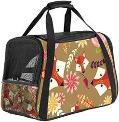 Pet Carrier Lovely Little Dog Bone Dog Food Soft-Sided Pet Travel Carriers For Cats,Dogs Puppy Comfort Portable Foldable Pet Bag Airline Approved 23 Pet Carrier Lovely Little Dog Bone Dog Food Soft-Sided Pet Travel Carriers For Cats,Dogs Puppy Comfort Portable Foldable Pet Bag Airline Approved -Purritos Shop 51iPy9FVP7L. AC