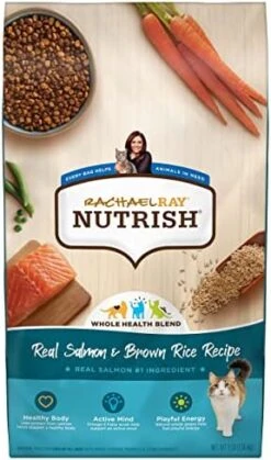 Rachael Ray Nutrish Premium Natural Dry Cat Food, Real Chicken & Brown Rice Recipe, 14 Pounds (Packaging May Vary) -Purritos Shop 51j25e8EUFL. AC