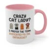 Bubble Hugs Cat Owner 2Tone Pink Mug 11oz - Dedicated Feline - Cat Women Fun Cat Parents Stuff Lady Paws Pet Dad Gifts 1 Bubble Hugs Cat Owner 2Tone Pink Mug 11oz - Dedicated Feline - Cat Women Fun Cat Parents Stuff Lady Paws Pet Dad Gifts -Purritos Shop 51jE7X0oQsL