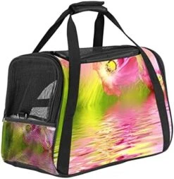 Pet Carrier Fast Food Pattern Soft-Sided Pet Travel Carriers For Corgi,Cats,Dogs Puppy Comfort Portable Foldable Pet Bag Airline Approved -Purritos Shop 51jsQyT1GL. AC