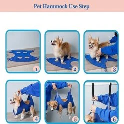 Alkyne Cuddles And Meow - Good Cat Hammock, Cuddlesmeow Cat&Dog Grooming Hammock, Pet Grooming Hammock Harness With Nail Clippers And Trimmer (Blue, S) 22 Alkyne Cuddles And Meow - Good Cat Hammock, Cuddlesmeow Cat&Dog Grooming Hammock, Pet Grooming Hammock Harness With Nail Clippers And Trimmer (Blue, S) -Purritos Shop 51lU6fcMThL