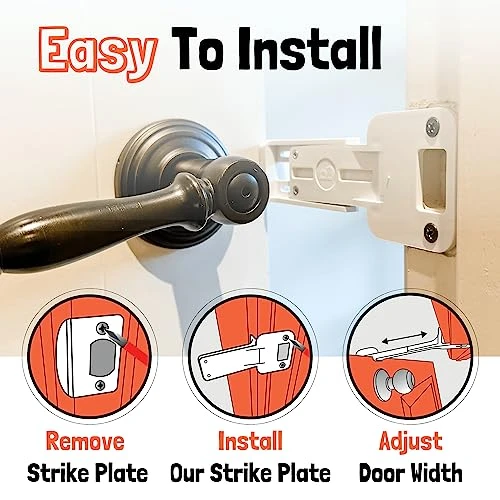 Door Buddy Door Prop For Cats - Easiest Cat Door Latch Holder To Keep Interior Door Open For Pets - Dog Proof Cat Feeding Station & Litter Box - Strong & Portable Door Stopper & Pet Gate Alternative 6 Door Buddy Door Prop For Cats - Easiest Cat Door Latch Holder To Keep Interior Door Open For Pets - Dog Proof Cat Feeding Station & Litter Box - Strong & Portable Door Stopper & Pet Gate Alternative - Image 4