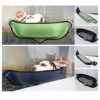 YangYan Cat Window Hammock With Strong Suction Cups Pet Kitty Hanging Sleeping Bed Comfortable Warm Ferret Cage Cat Shelf Seat Beds (Color : Black) -Purritos Shop 51sDuQowqKL