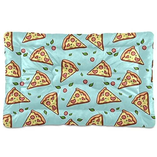 Food Pizza Dog Bed Cat Bed Soft Comfortable Pet Bed Non-Slip Calming Kennel Pad For Small Medium Large Dogs Cats 2116375 3 Food Pizza Dog Bed Cat Bed Soft Comfortable Pet Bed Non-Slip Calming Kennel Pad For Small Medium Large Dogs Cats 2116375