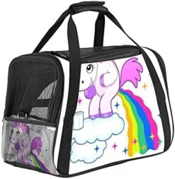 Pet Carrier Japanese Cuisine Sushi Octopus Sashimi Seafoods Pattern Soft-Sided Pet Travel Carriers For Cats,Dogs Puppy Comfort Portable Foldable Pet Bag Airline Approved -Purritos Shop 51x9BUKbqsS. AC