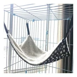 YangYan 1pcs Cat Bed Hammock Warm House Soft Ferret Rest House Fur Hanging Cat Cage Soft Pets Supplies (Color : C) -Purritos Shop 51yjQgzFd6L