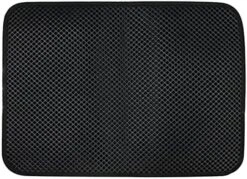 ALIKKA Dog Food Mat Household Pet Pads Kennel Cage Pads Pet Sand Pads Cat Litter Pads (Color : Gray, Size : 45x30cm) -Purritos Shop 51zCzi1lyDL. AC