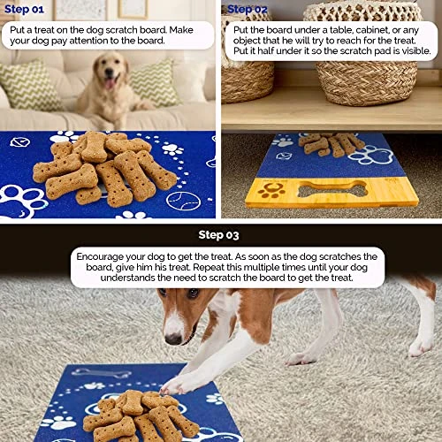 Nordic Wolf (Dog Scratch Pad For Nails, Stress Free, Sandpaper Double Sided Replaceable.Dog Scratcher For Dog Nails.Dog Nail Scratch Pad,Scratch Boards For Dogs Scratching Pad Dog Nail File. 6 Nordic Wolf (Dog Scratch Pad For Nails, Stress Free, Sandpaper Double Sided Replaceable.Dog Scratcher For Dog Nails.Dog Nail Scratch Pad,Scratch Boards For Dogs Scratching Pad Dog Nail File. - Image 4