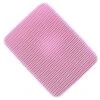 SONGBIRDTH Cat Litter Mat Double-Layer Waterproof Pad Pet Cleaning Supplies For Indoor,Breathable Cotton Blend,Removable Easy To Clean Pink M