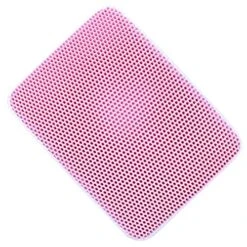 SONGBIRDTH Cat Litter Mat Double-Layer Waterproof Pad Pet Cleaning Supplies For Indoor,Breathable Cotton Blend,Removable Easy To Clean Pink M