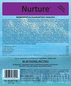 Wysong Nurture Kitten Formula Dry Kitten Food - 5 Pound Bag 13 Wysong Nurture Kitten Formula Dry Kitten Food - 5 Pound Bag -Purritos Shop 61CHBzXhpSL