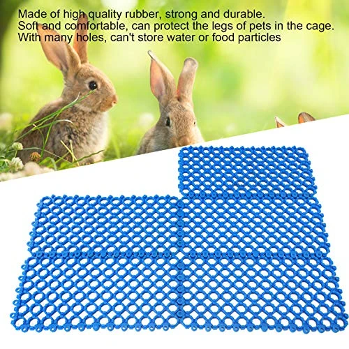 SH-RuiDu 5pcs Thicken Rabbit Cage Mat Floor Rubber Mats Feet Pads For Pet Cats Dogs Hamster 4 SH-RuiDu 5pcs Thicken Rabbit Cage Mat Floor Rubber Mats Feet Pads For Pet Cats Dogs Hamster - Image 2