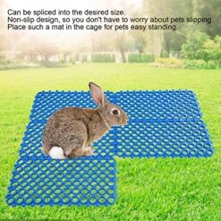 SH-RuiDu 5pcs Thicken Rabbit Cage Mat Floor Rubber Mats Feet Pads For Pet Cats Dogs Hamster 8 SH-RuiDu 5pcs Thicken Rabbit Cage Mat Floor Rubber Mats Feet Pads For Pet Cats Dogs Hamster -Purritos Shop 61TbjNnCKHL